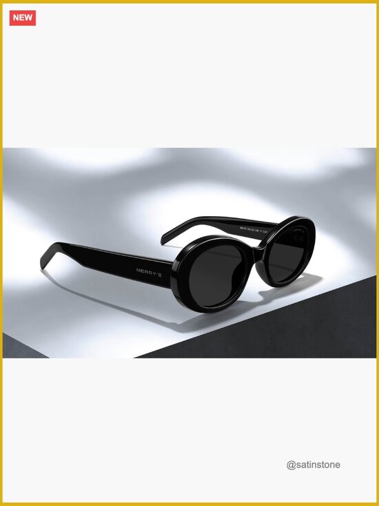 UV400 Polarized Oval Acetate Sunglasses for Women main image 5